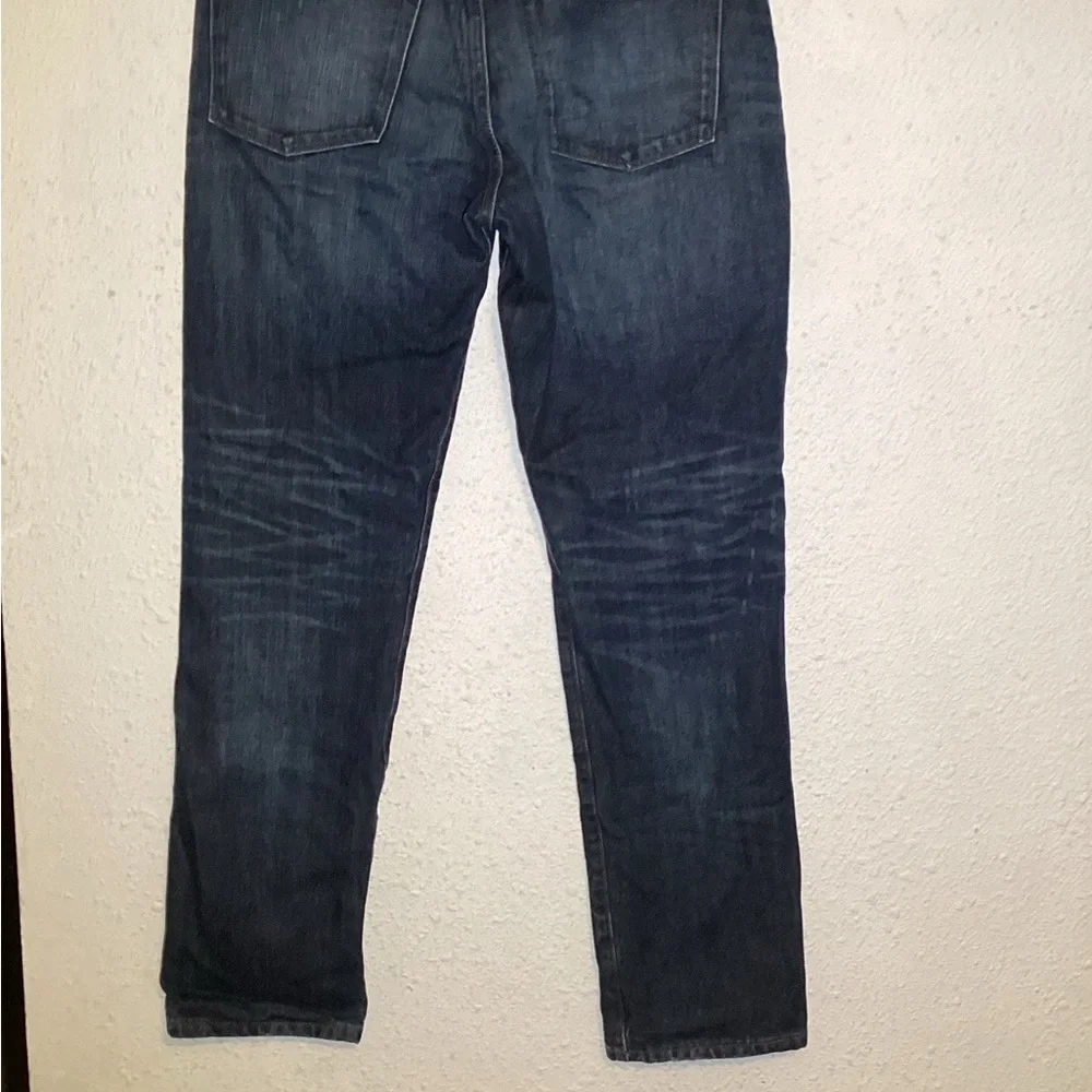J Crew Mens Kaihara Denim Straight Blue denim jeans size 33